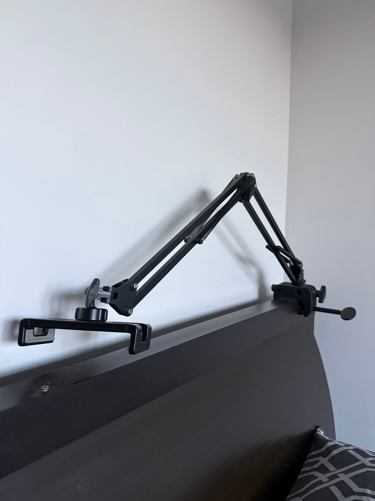 Clamp-On Tablet Holder Arm