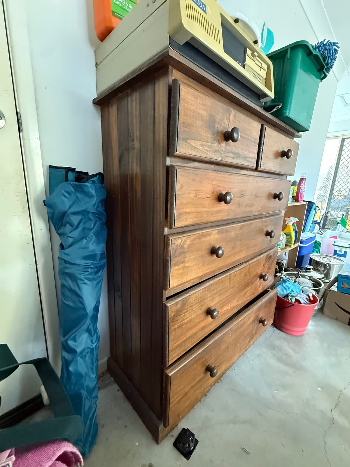 Solid Pine Chest of Drawers photo 4