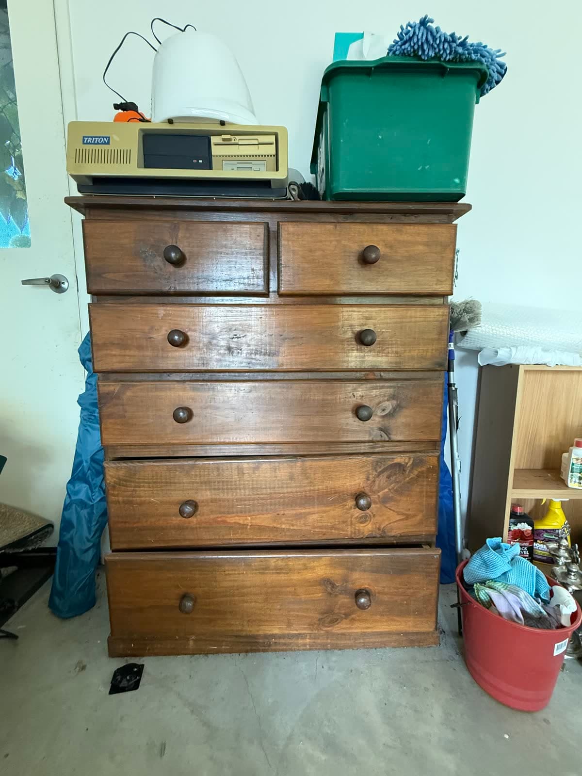 Solid Pine Chest of Drawers photo 5