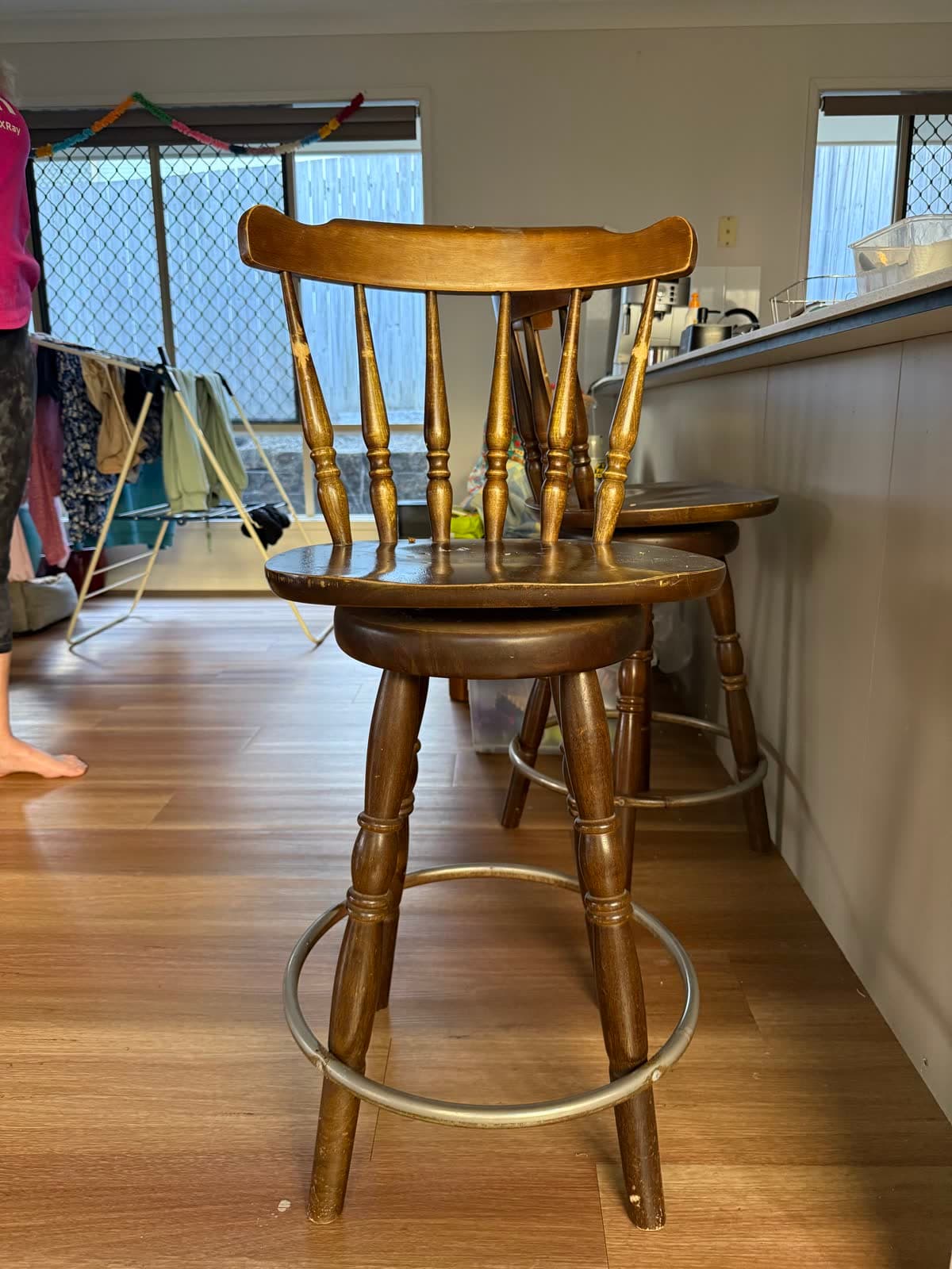 Timber Bar Stool Set photo 2