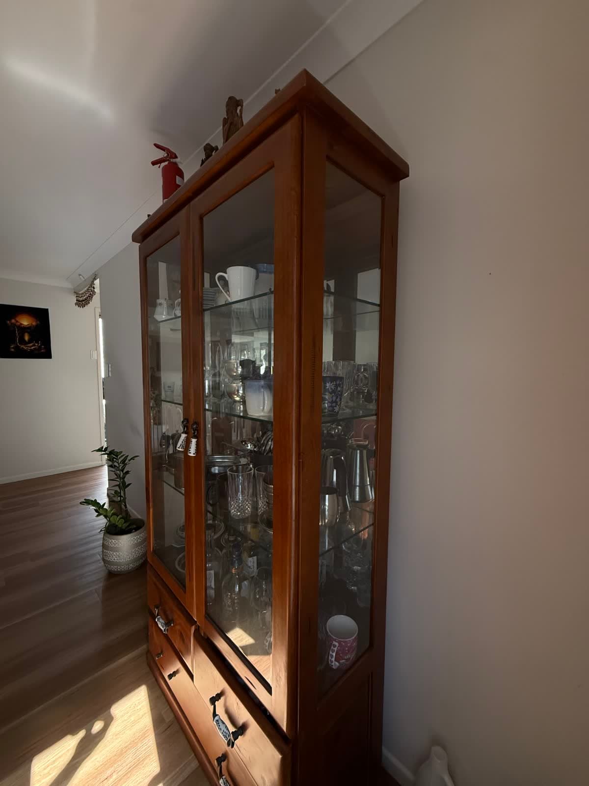 Timber Glass Display Cabinet photo 4